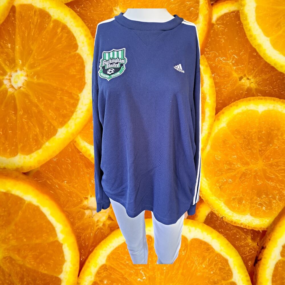 Adidas Buckingham United Soccer Club Long Sleeve Shirt‎ Size Medium